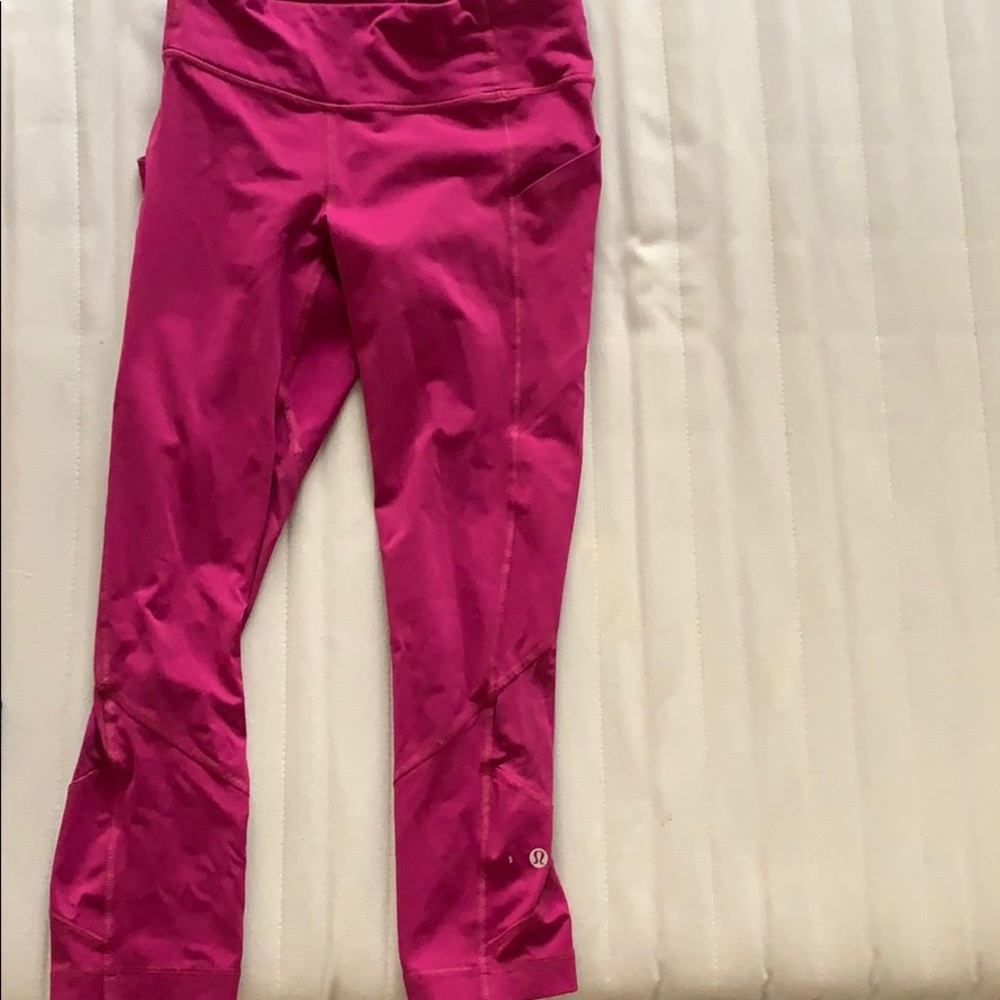 LuLulemon cropped leggings